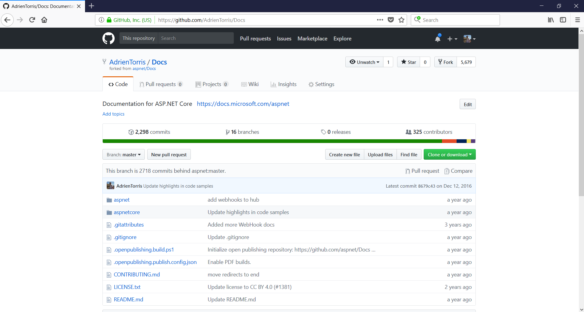 github desktop update fork from master